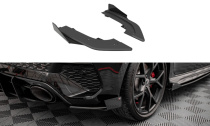 Audi RS3 Sportback 8Y 2020+ Street Pro Bakre Sidosplitters + Splitters V.1 Maxton Design 